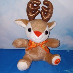 Hershey Reese’s Candy 8” Rudolph the Red-Nosed Reindeer plushie